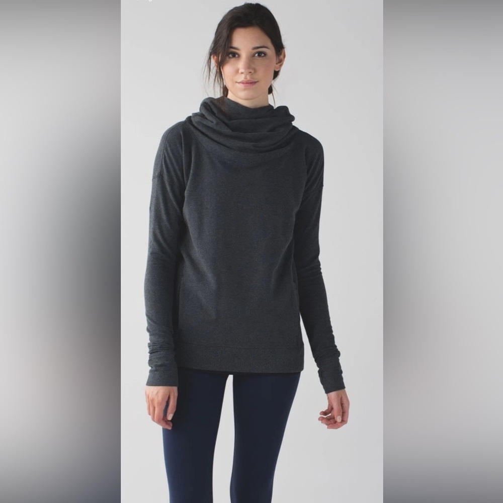 Lululemon Stress Less Hoodie size 2 Gray